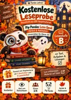 Vorschau - Arbeitsblätter - Gratis-Lesegeschichte Herbst/Halloween – 3/4 - Deckblatt