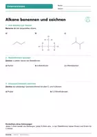 Vorschau - Arbeitsblätter - Alkane gratis: Propan als PNG und SVG - Seite 1
