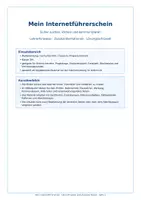 Vorschau - Unterrichtsreihen - Mein Internetführerschein – Sicher suchen, klicken und kommunizieren - Seite 3