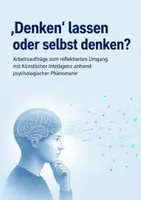 Vorschau - Arbeitsblätter - Reflexiver Umgang mit Künstlicher Intelligenz - Deckblatt