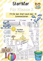 Vorschau - Arbeitsblätter - Startklar Klasse 2 – Deutsch Wiederholung - Deckblatt