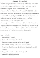 Vorschau - Stundenentwürfe - Religion Klasse 1/2 Jona fertige Unterrichtsstunden - Seite 1