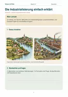 Vorschau - Arbeitsblätter - Vom Industriezeitalter zum Ersten Weltkrieg – Geschichte Klasse 8–9 | Mini Bundle - Seite 1