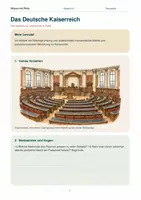 Vorschau - Arbeitsblätter - Das Deutsche Kaiserreich – Reichsgründung, Politik & Gesellschaft | Klasse 8–9 - Seite 1