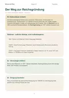 Vorschau - Arbeitsblätter - Das Deutsche Kaiserreich – Reichsgründung, Politik & Gesellschaft | Klasse 8–9 - Seite 2