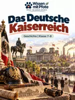 Vorschau - Arbeitsblätter - Das Deutsche Kaiserreich – Reichsgründung, Politik & Gesellschaft | Klasse 8–9 - Deckblatt