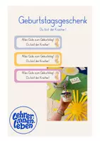 Vorschau - Präsentationen/Tafelbilder - Geburtstagsgeschenk: Du bist der Kracher! - Deckblatt