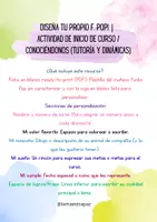 Vista previa - Manualidades / Dibujos para colorear - Crea tu propio personaje POP - Escribir y colorear - página 1
