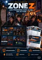 Vorschau - Arbeitsblätter - Pronoms direct et indirect - Edition Halloween - Deckblatt