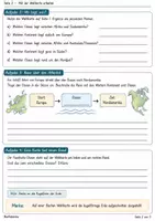 Vorschau - Stundenentwürfe - Kontinente und Ozeane | Geographie Klasse 5 | Arbeitsblätter mit Lösungen - Seite 2