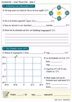 Vorschau - Unterrichtsreihen - Unser Planet Erde | Lernkontrolle Geographie Klasse 5 | 30 Punkte mit Lösungen - Seite 2