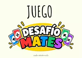 Vista previa - Juegos / Gamificación - DESAFÍO MATES juego para trabajar COMPETENCIA MATEMÁTICA - página 1