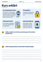 Vorschau - Arbeitsblätter - Datenschutz im Alltag Arbeitsheft Klasse 5–6 - Seite 1