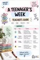 Vista previa - Hojas de trabajo - 3ºESO. Teenager's week (con AC) - Portada