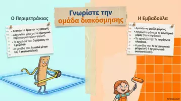 Προεπισκόπηση - Υποστηρικτικό υλικό / Ειδική αγωγή - 📐 Εμβαδόν & Περίμετρος – Αφίσα & Παρουσίαση - Σελίδα 2