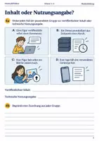 Vorschau - Arbeitsblätter - Digitale Fußspuren Arbeitsheft Klasse 5–6 - Seite 3