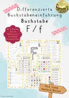 Vorschau - Unterrichtsreihen - Wachsendes Materialpaket - Differenzierte Buchstabeneinführung - Seite 1