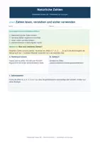 Vorschau - Unterrichtsreihen - Mathematik Grundlagen Klasse 5/6 Mathematik Klasse 5/6 · 6 Arbeitsblätter mit Lösungen ★ Sechs zentrale Grundlagenbereiche in einem durchdachten Paket – sofort einsetzbar, einzeln nutzbar und vollständig gelöst. - Seite 1