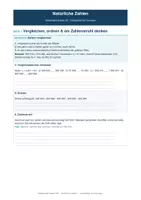 Vorschau - Unterrichtsreihen - Mathematik Grundlagen Klasse 5/6 Mathematik Klasse 5/6 · 6 Arbeitsblätter mit Lösungen ★ Sechs zentrale Grundlagenbereiche in einem durchdachten Paket – sofort einsetzbar, einzeln nutzbar und vollständig gelöst. - Seite 3