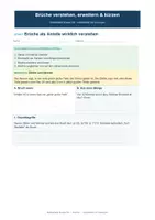 Vorschau - Unterrichtsreihen - Brüche verstehen, erweitern & kürzen
Mathematik Klasse 5/6 · Arbeitsblatt mit Lösungen - Seite 1