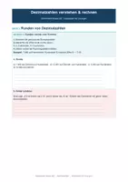 Vorschau - Unterrichtsreihen - Dezimalzahlen verstehen & rechnen
Mathematik Klasse 5/6 · Arbeitsblatt mit Lösungen - Seite 3