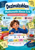 Vorschau - Unterrichtsreihen - Dezimalzahlen verstehen & rechnen
Mathematik Klasse 5/6 · Arbeitsblatt mit Lösungen - Deckblatt