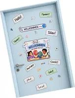 Vorschau - Poster - DaZ/DaF - Willkommen - Türposter - mehrsprachig - Deckblatt