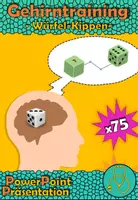 Vorschau - Spiele - Gehirntraining: Würfel kippen🎲 x75 Übungen für´s🧠 - Deckblatt