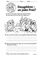 Vorschau - Arbeitsblätter - Freundschaft PP Ethik 5/6 – Ausmalbilder mit Denkfragen - Seite 1