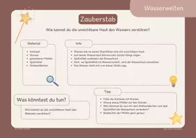 Vorschau - Stationenlernen - 13 Forscherkarten Wasser | Experimente Grundschule | Forschen & Experimentieren im Sachunterricht - Seite 3