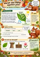 Vorschau - Arbeitsblätter - Der Herbst - Warum werden Blätter bunt? 3./4. Klasse - Seite 2