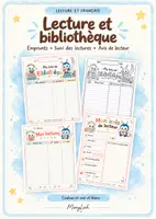 Aperçu - Autre type de ressources - Emprunts, suivi des lectures et avis de lecteur | Couleur + N&B - Page de couverture