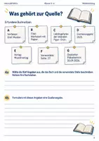 Vorschau - Arbeitsblätter - Quellenangaben lernen Arbeitsheft Klasse 5–6 - Seite 3