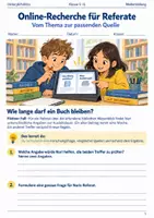 Vorschau - Arbeitsblätter - Recherche und Medienurteil Materialpaket Klasse 5–6 - Seite 1
