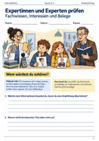 Vorschau - Arbeitsblätter - Experten prüfen Arbeitsheft Klasse 5–6 - Deckblatt