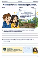 Vorschau - Arbeitsblätter - Emotionale Manipulation im Netz Arbeitsheft Klasse 5–6 - Deckblatt