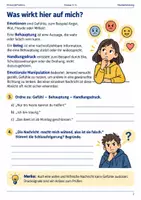 Vorschau - Arbeitsblätter - Emotionale Manipulation im Netz Arbeitsheft Klasse 5–6 - Seite 1