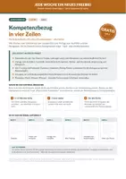 Vorschau - Arbeitsblätter - Kompetenzbezug im Entwurf – LiV kompakt - Deckblatt