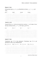 zapowiedź - Karta pracy - Ciąg arytmetyczny i geometryczny - matura PP - strona 2