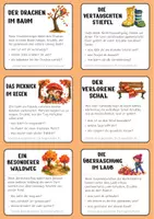 Vorschau - Stationenlernen - 42 Schreibanlässe für herbstliche Geschichten - Kreatives Schreiben | Herbst Deutsch Klasse 3 & 4 - Seite 2
