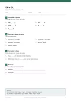 anteprima - Esercizi - 🔤 GN e GL: ortografia classe seconda, 10 schede - Pagina 3