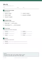 anteprima - Esercizi - 🔤 GN e GL: ortografia classe quinta, 10 schede di esercizi - Pagina 2