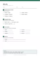 anteprima - Esercizi - 🔤 GN e GL: ortografia classe quinta, 10 schede di esercizi - Pagina 3