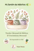 Vista previa - Para docentes: organización, planificación y formación - Mi Jardín de Hábitos - Tracker Mensual & Kit de Journaling Imprimible (PDF) - Portada