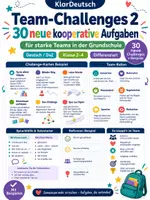 Vorschau - Arbeitsblätter - Team-Challenges 2 – 30 neue kooperative Aufgaben - Deckblatt