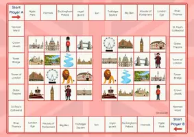 Vorschau - Unterrichtsreihen - Katie in London: Boardgame - Partner-Bingo - Seite 2