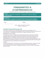 Vorschau - Arbeitsblätter - Lagerklar Praxisblätter 09 – Fördermittel & Flurförderzeuge - Deckblatt