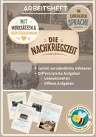 Vorschau - Arbeitsblätter - Nachkriegszeit - Stunde Null bis Wirtschaftswunder - einfache Sprache - Deckblatt