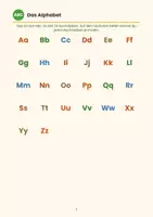 Vorschau - Arbeitsblätter - Buchstaben zum Anmalen - Seite 2