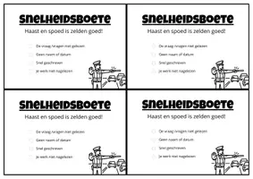 Voorbeeld - snelheidsboete - Pagina 1